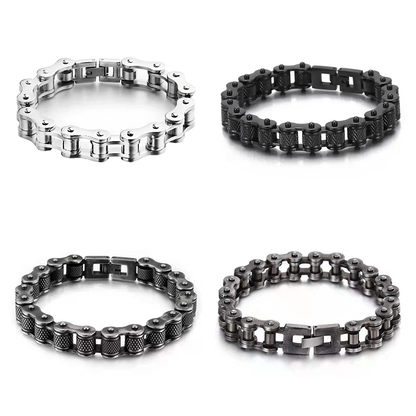 Funki Findz | Bracelets | Unisex Metal Bike Chain Wristband