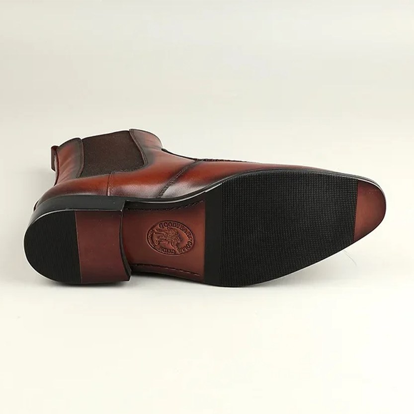 Funki Findz | Boots | Men's Elegant Leather Chelsea Ankle Boots