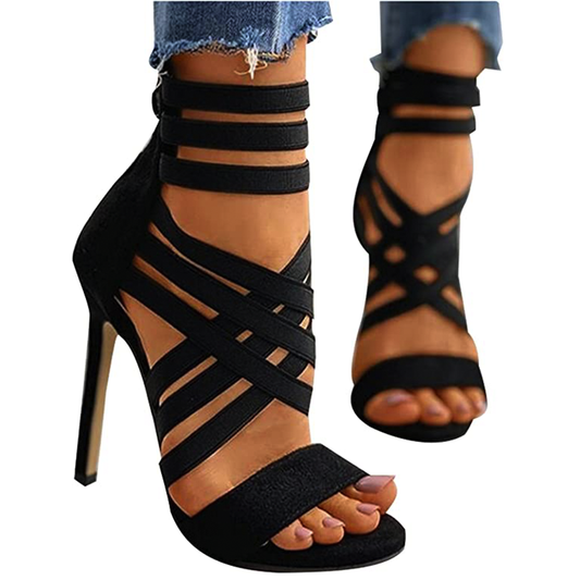 Funki Findz | Shoes | Women's Strappy High Heel Sandals