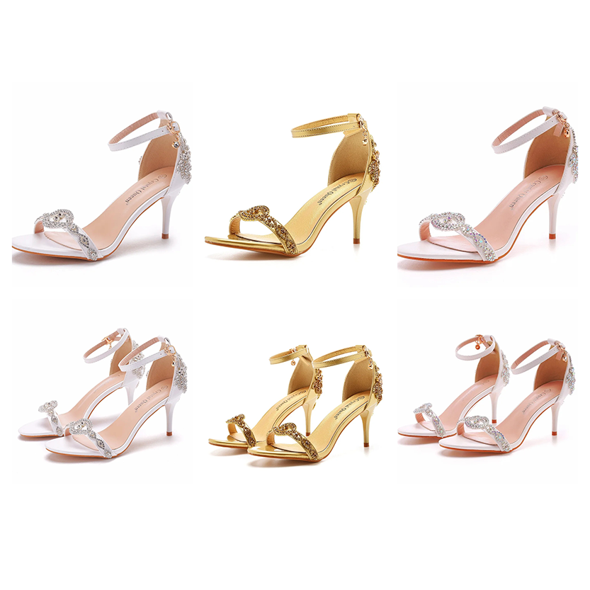 Funki Findz | Shoes | Women's Sweet Low Heel Beaded Sandals
