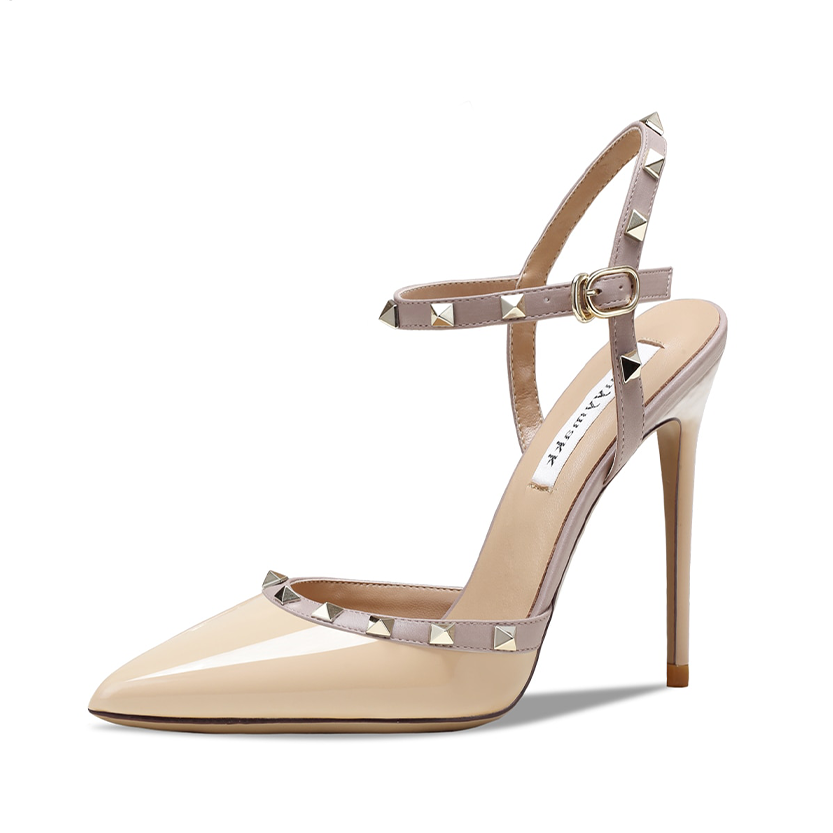 Funki Findz | Shoes | Women's Genuine Leather High Slingbacks
