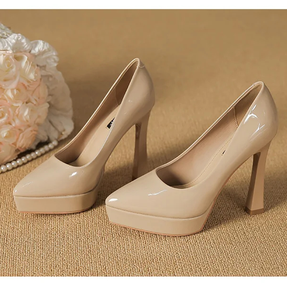 Funki Findz | Shoes | Women's Elegant Patent High Heel Pumps
