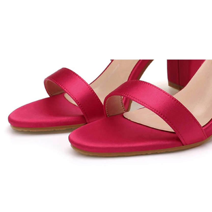 Funki Findz | Shoes | Women's Crystal Silk Wedding Sandals