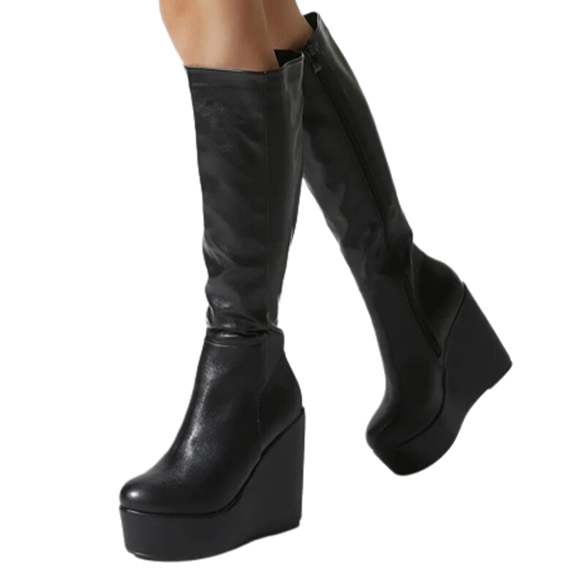 Funki Findz | Boots | Women's High Luxury Gothic Platform Boots