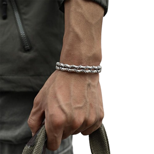 Funki Findz | Bracelets | Men's Women's 2 Tier Twist Bracelet