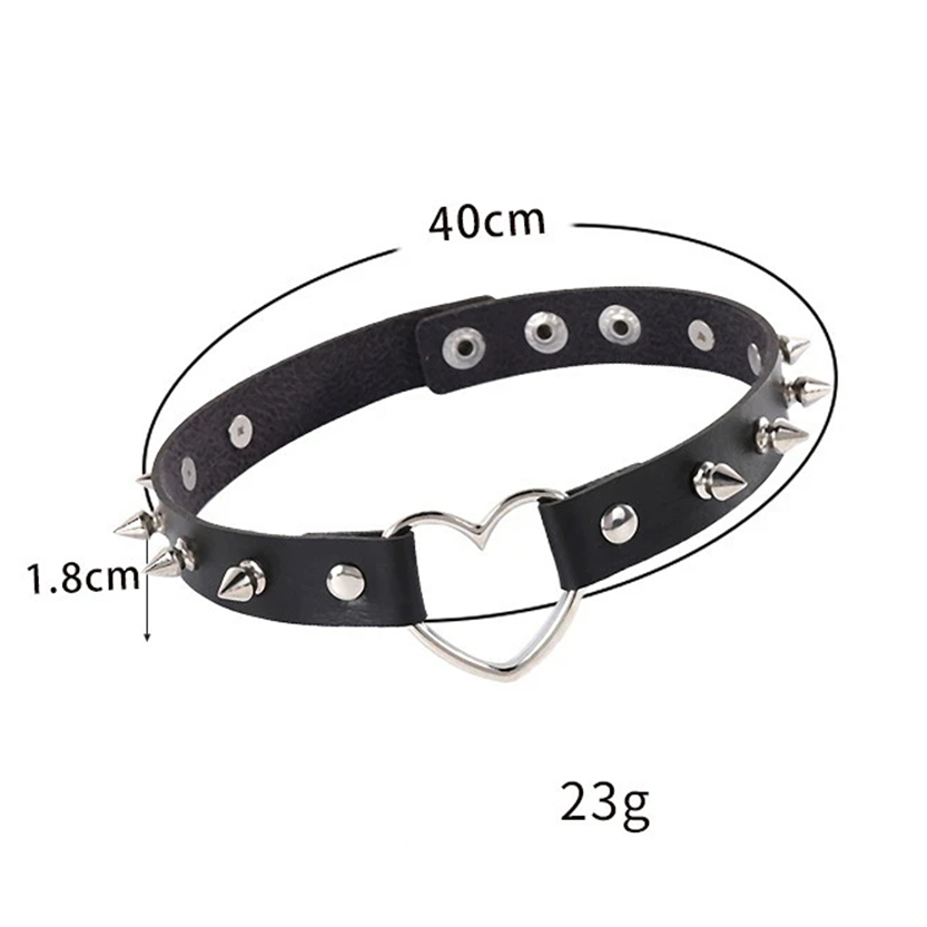 Funki Findz | Necklaces | Women's Heart Choker Cosplay Collars