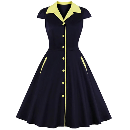 Funki Findz | Dresses | Women's Retro Rockabilly Swing Dress