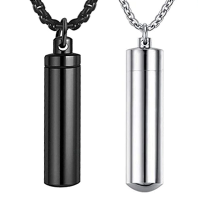 Funki Findz | Cremation Urn Necklaces | Unisex Openable Urns