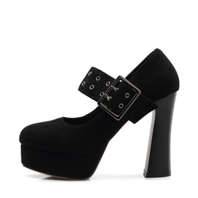 Funki Findz | Shoes | Women's Rivet Strap Platform Mary Janes