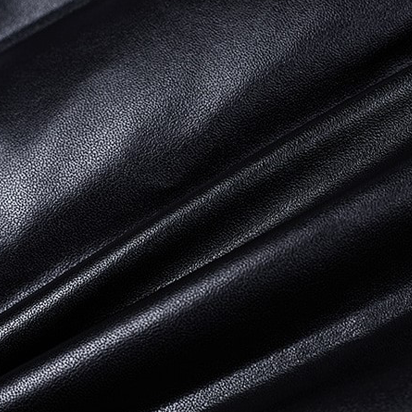 Funki Findz | Jackets | Men's Leather Fleece, Duck Down Jacket