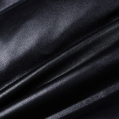 Funki Findz | Jackets | Men's Leather Fleece, Duck Down Jacket