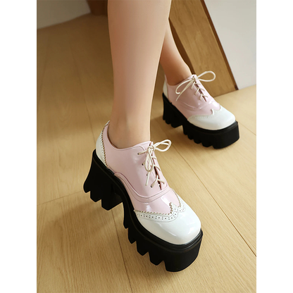 Funki Findz | Shoes | Women's British Walker Chunky Platforms