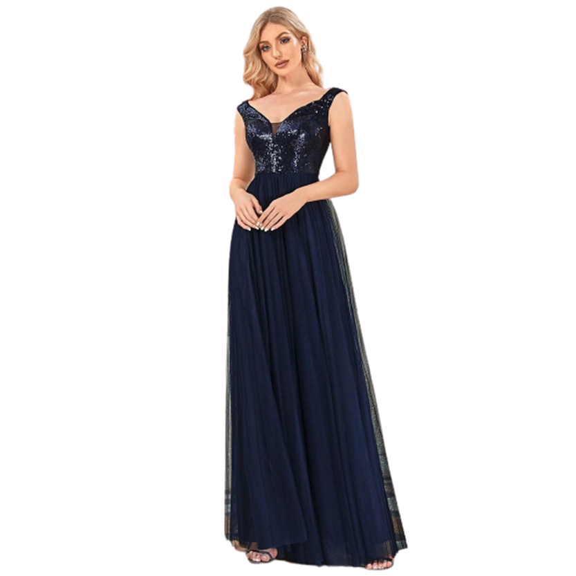 Funki Findz | Dresses | Women's Elegant Long Evening Dress
