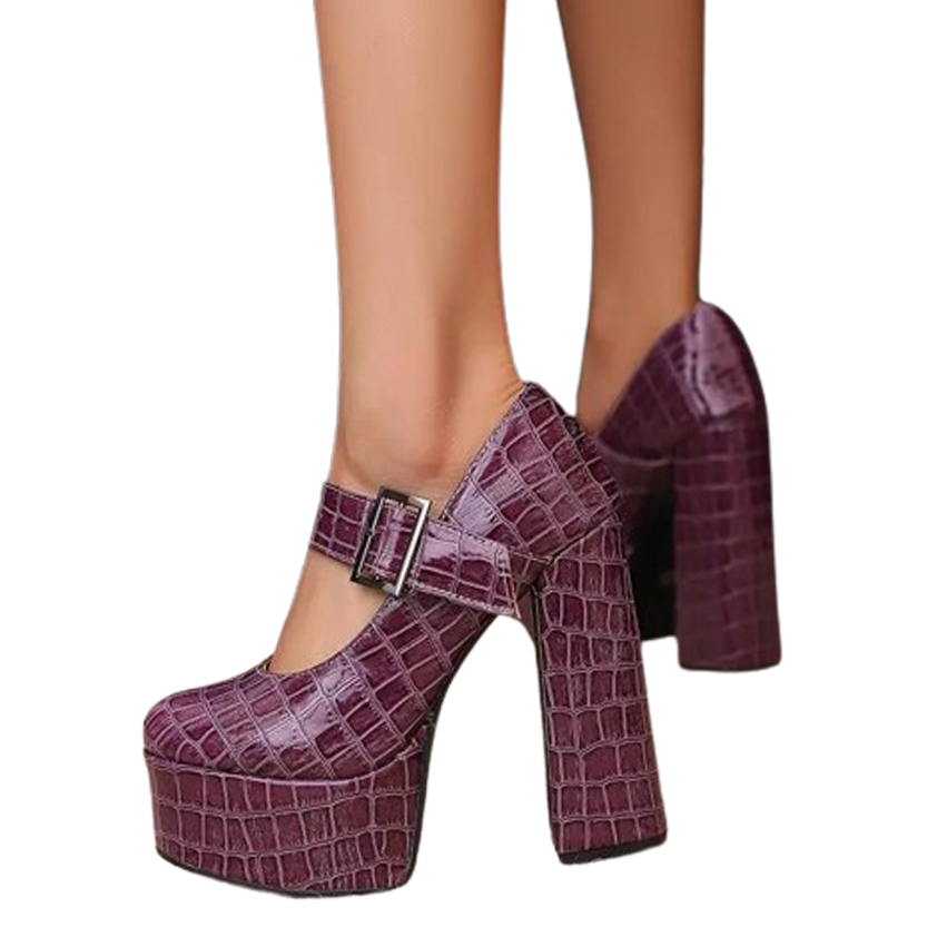 Funki Findz | Shoes | Women's Super-High Mary Jane Platforms