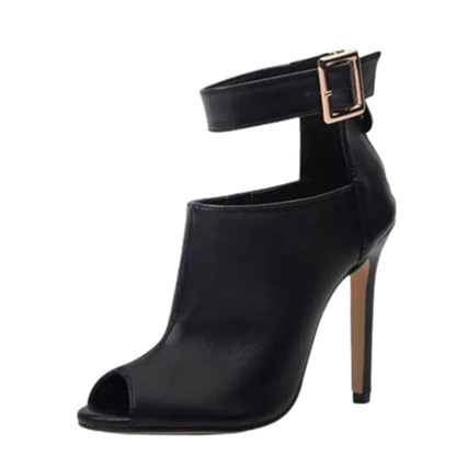 Funki Findz | Shoes | Women's High Buckle Strap Stiletto Sandal