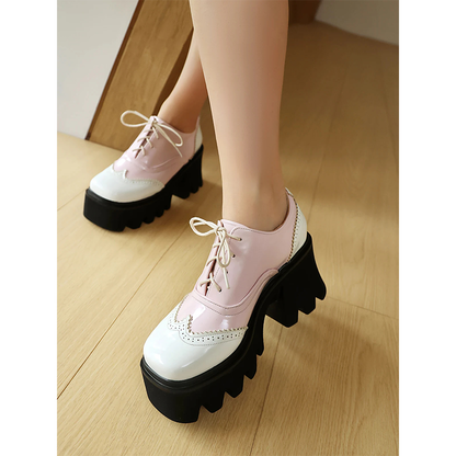 Funki Findz | Shoes | Women's British Walker Chunky Platforms