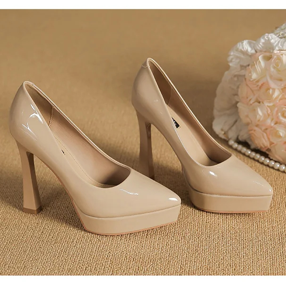Funki Findz | Shoes | Women's Elegant Patent High Heel Pumps