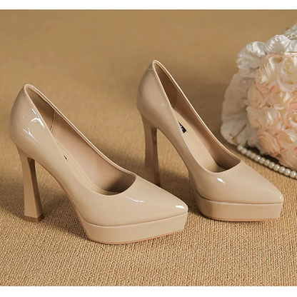 Funki Findz | Shoes | Women's Elegant Patent High Heel Pumps