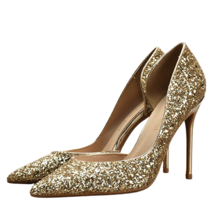 Funki Findz | Shoes | Women's Elegant Glitter Wedding Shoes