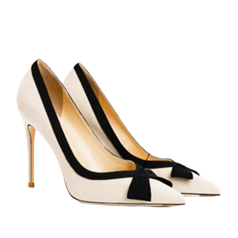 Funki Findz | Shoes | Women's Luxury Leather Bow Knot Stilettos