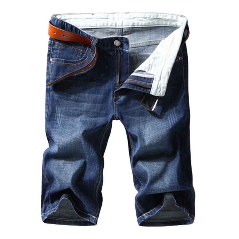 Funki Findz | Shorts | Men's Casual Denim Shorts | Slim Fit Stretch