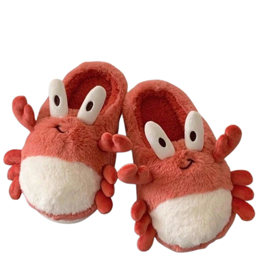 Funki Findz | Shoes | Women's Cute Crab Winter Soft Slippers