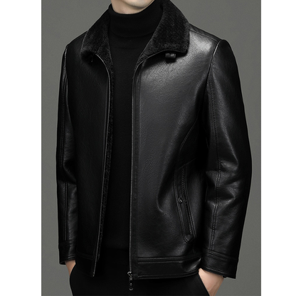 Funki Findz | Jackets | Men's Real Leather Fleece Lined Jackets