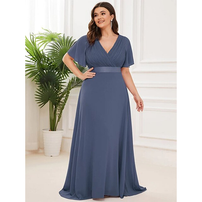 Funki Findz | Dresses | Women's Elegant Chiffon Evening Dress