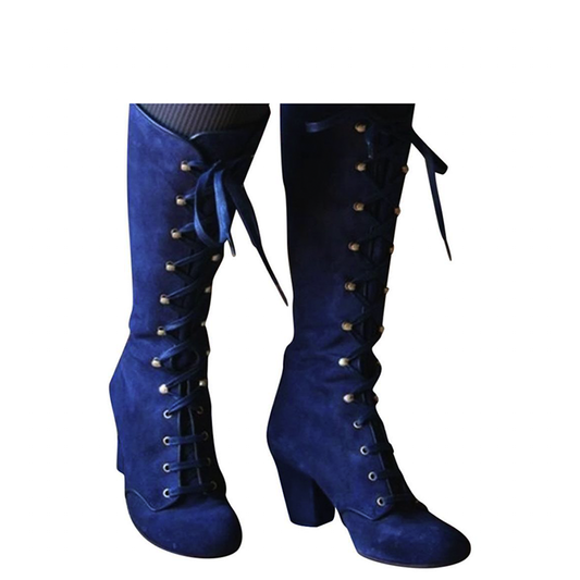 Funki Findz | Boots | Women's Vintage Retro Lace Up Boots