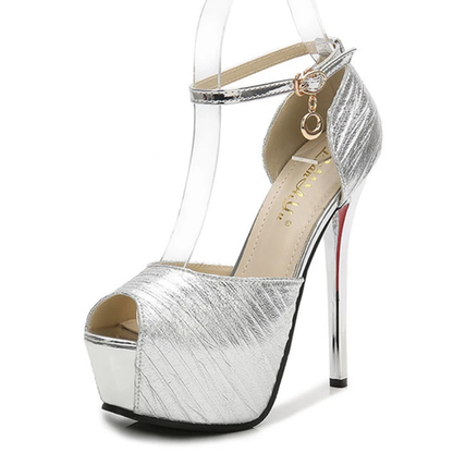 Funki Findz | Shoes | Women's Super High Bling Party Platforms