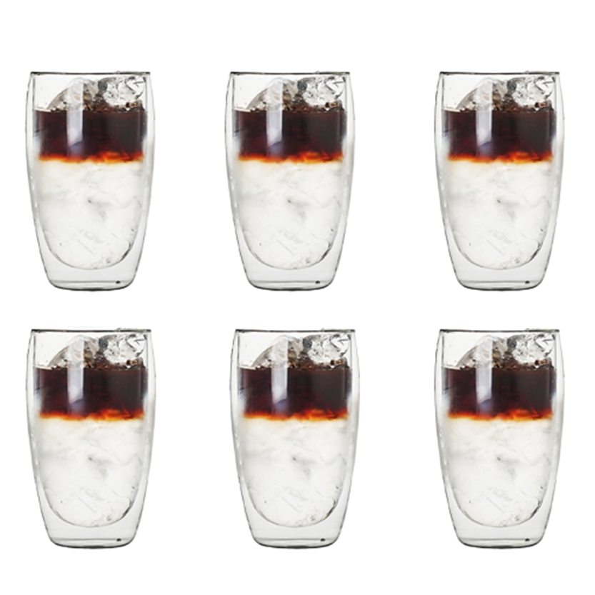 Funki Findz | Cups | Glass Double Wall Borosilicate Mug Sets