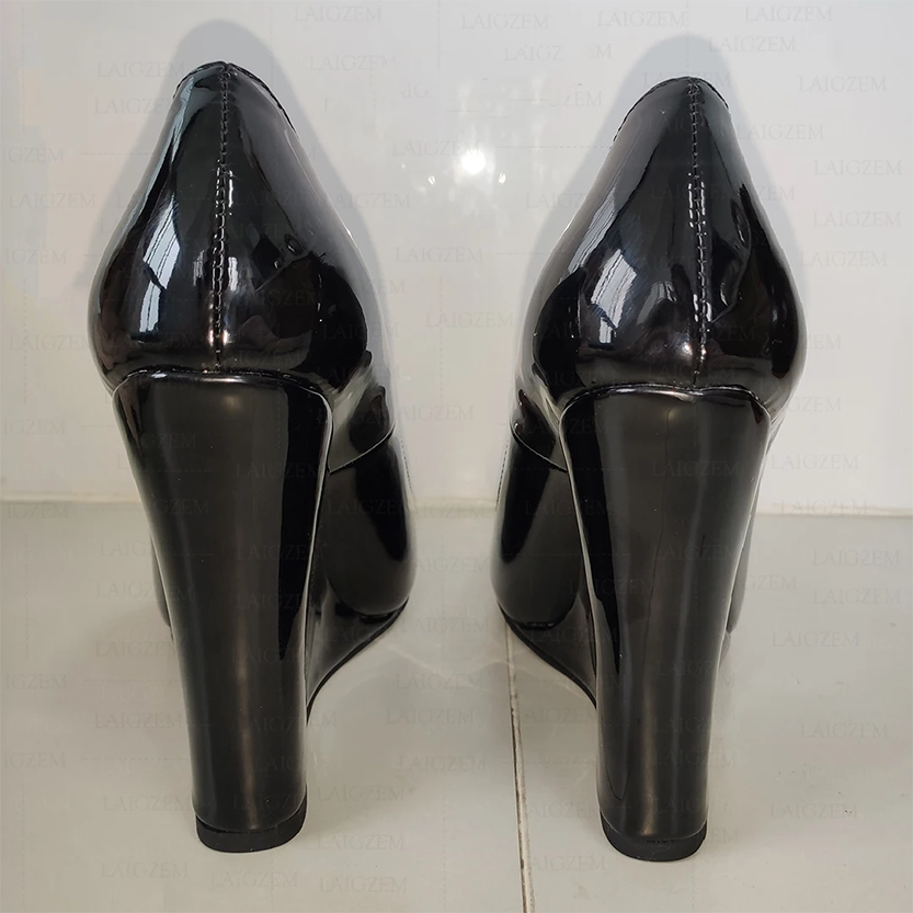 Funki Findz | Shoes | Women's Platform Wedge Patent Pumps