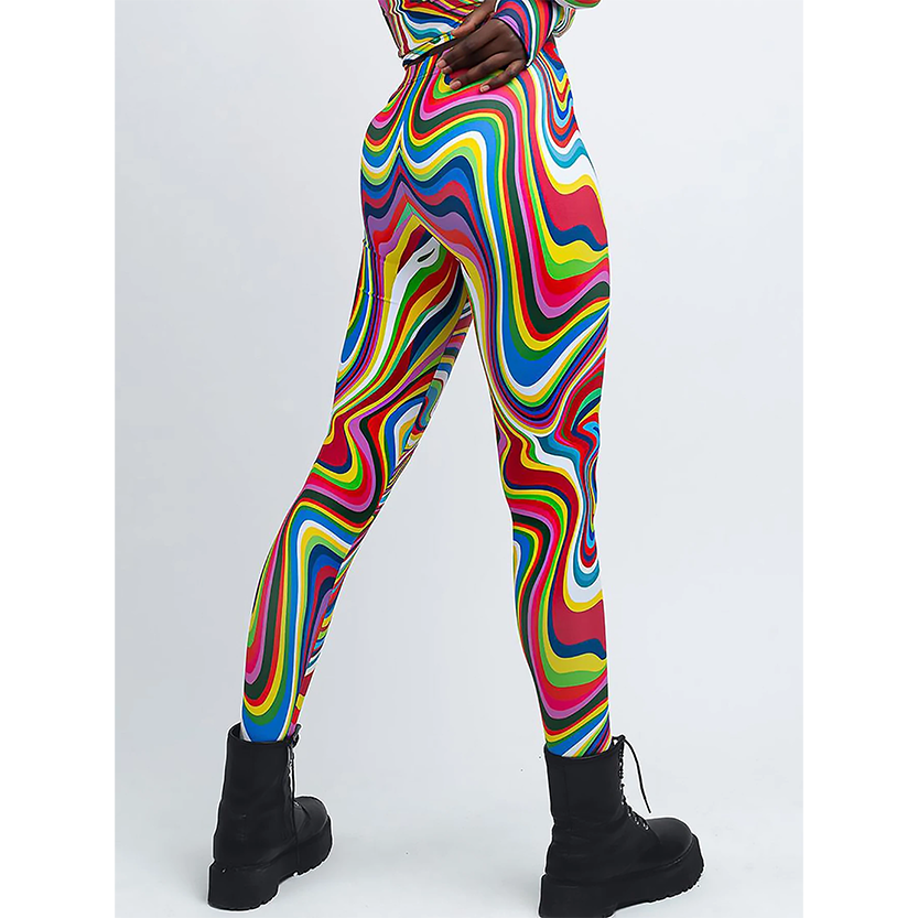 Funki Findz | Pants | Women's Fitness Leggings | Skull, Web, Swirl