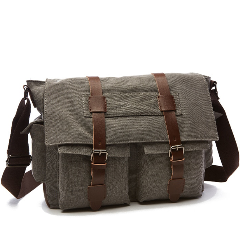 Funki Findz | Bags | Messenger Bags | Men's Canvas Hide Bags