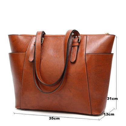 Funki Findz | Bags | Handbags | Women's Leather Tote Work Bag