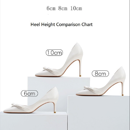 Funki Findz | Shoes | Women's Luxury Satin Bow Tie Stilettos