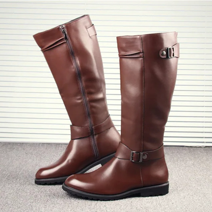 Funki Findz | Boots | Women's Leatherr British Style Riding Boots