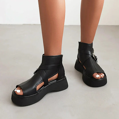 Funki Findz | Shoes | Women's Low Platform Wedge Sandals