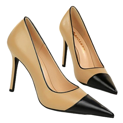 Funki Findz | Shoes | Women's Leather Pointed Toe High Heels