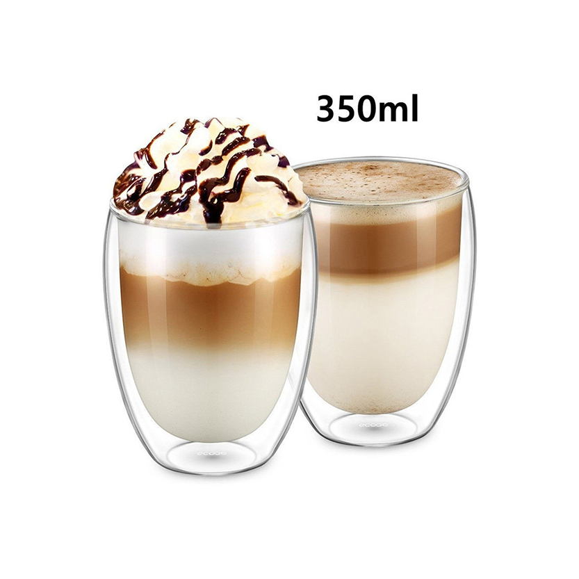 Funki Findz | Cups | Glass Double Wall Borosilicate Mug Sets