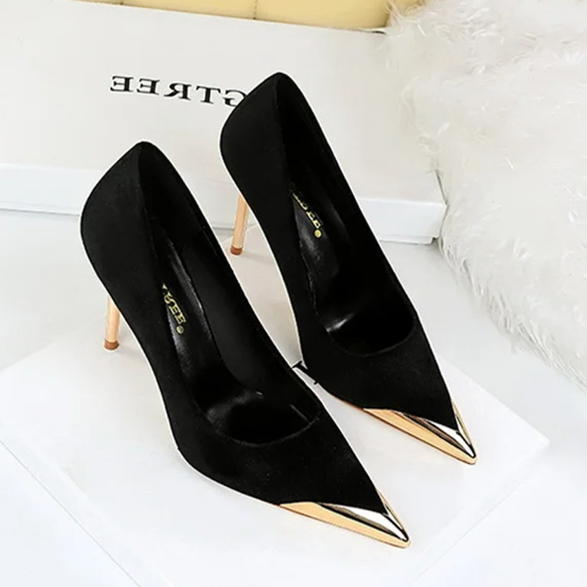 Funki Findz | Shoes | Women's Leopard Print Stilettos Metal Heel