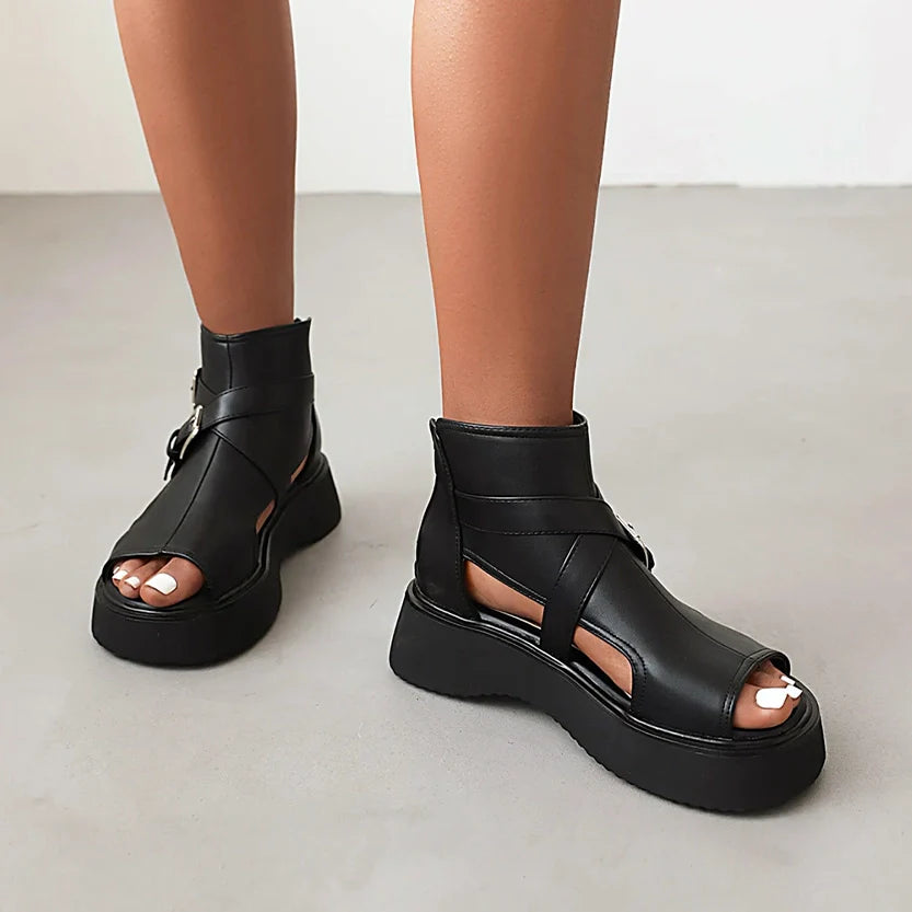 Funki Findz | Shoes | Women's Low Platform Wedge Sandals