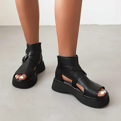 Funki Findz | Shoes | Women's Low Platform Wedge Sandals