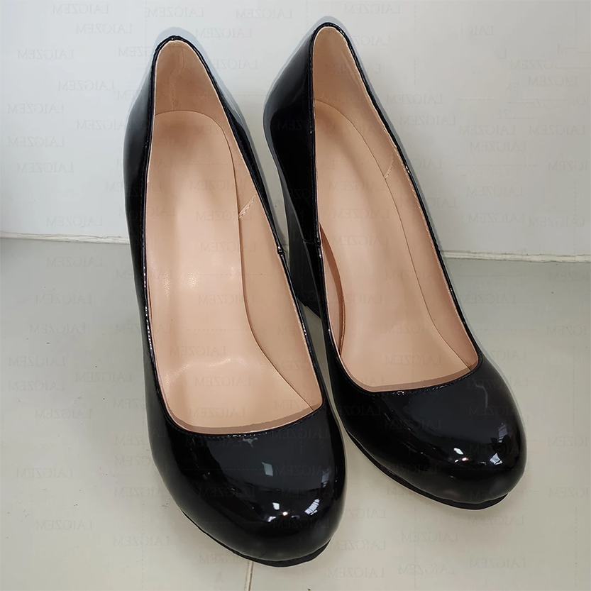 Funki Findz | Shoes | Women's Platform Wedge Patent Pumps