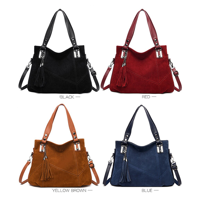 Funki Findz | Bags | Handbags | Women's Suede Shoulder Bag