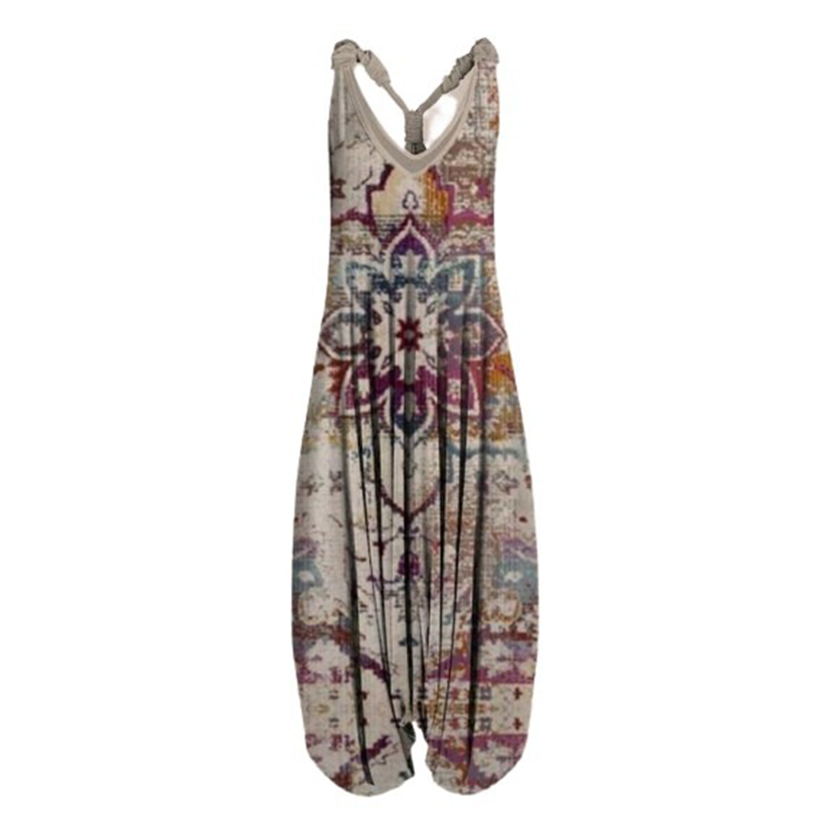 Funki Findz | Pants | Women's Casual Loose Romper Jumpsuit