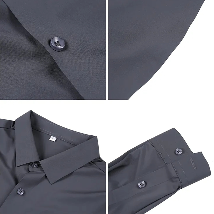 Funki Findz | Shirts | Men's Slim Fit British Style Dress Shirt 7XL