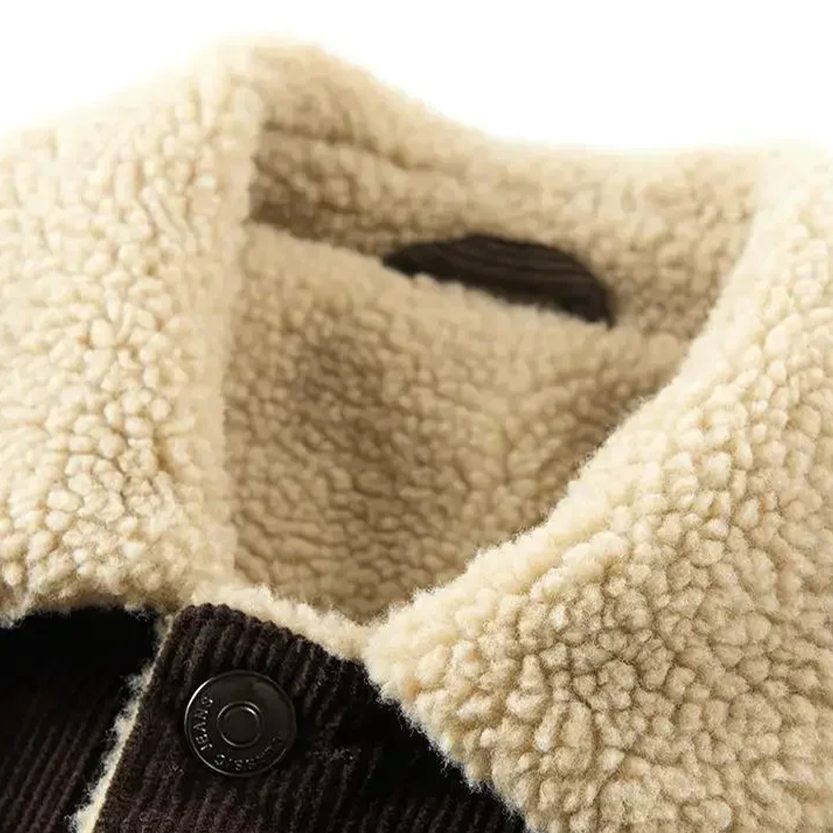 Funki Findz | Jackets | Men's Corduroy Fleece Winter Jacket
