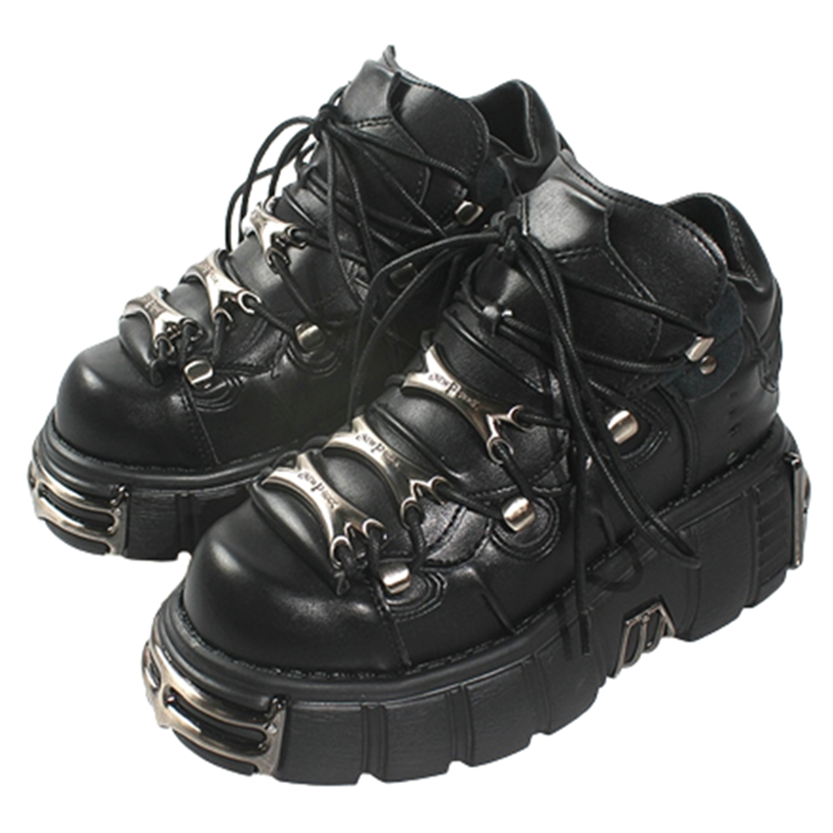 Funki Findz | Shoes | Women's Gothic Punk Platform Sneakers