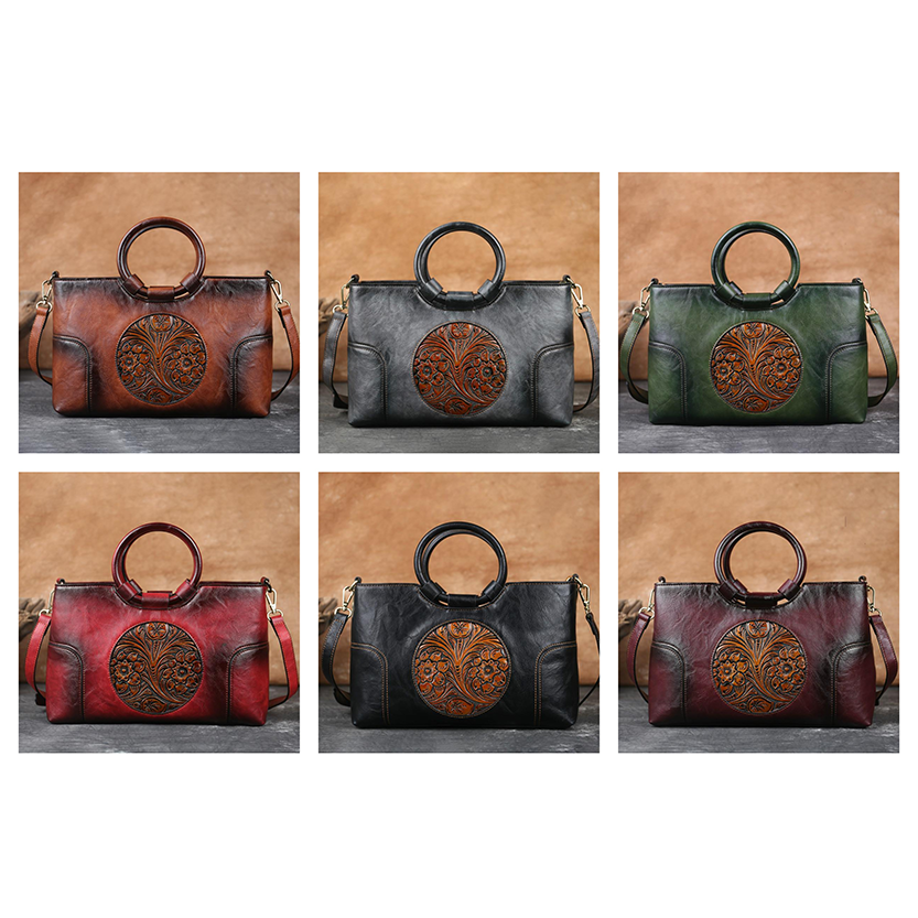 Funki Findz | Bags | Handbags | Women's Embossed Retro Bags
